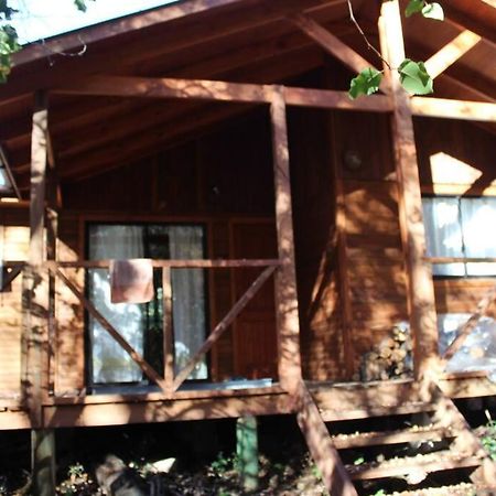 Vila Cabana Bosque Viejo Las Trancas Exteriér fotografie
