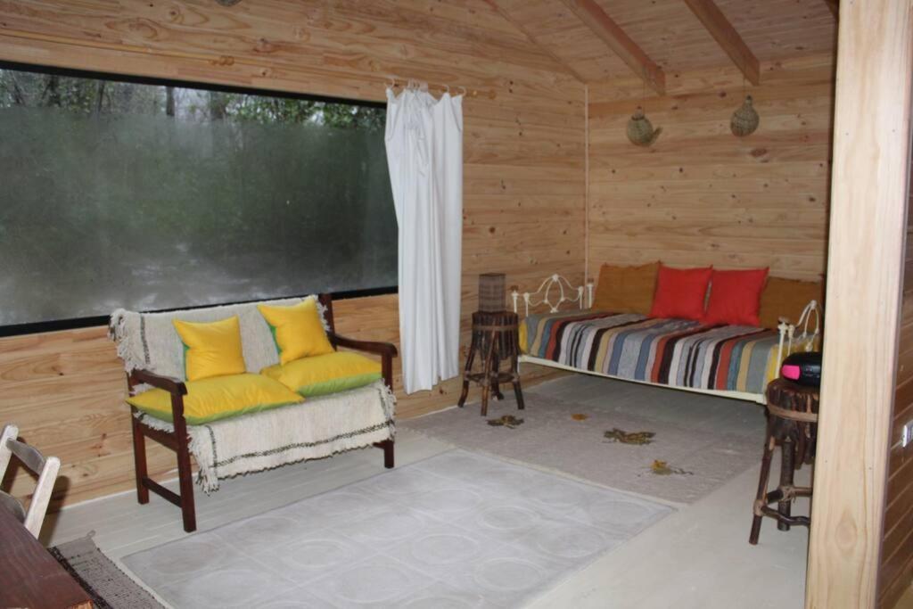 Vila Cabana Bosque Viejo Las Trancas Exteriér fotografie
